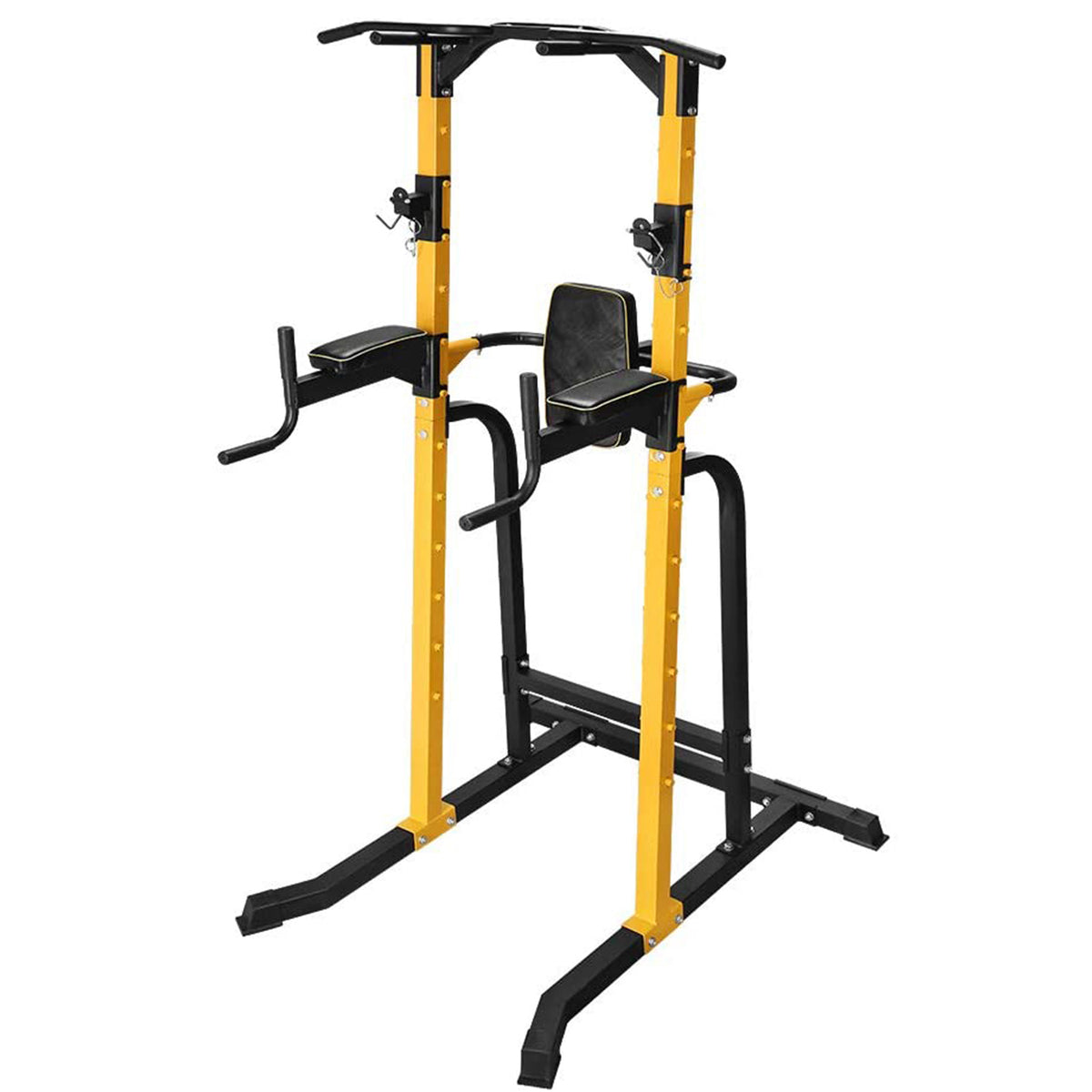 ZENOVA Power Tower Pull-Up Bars Dip Stand Pull Up Stations for Home Workout Strength Training Equipment