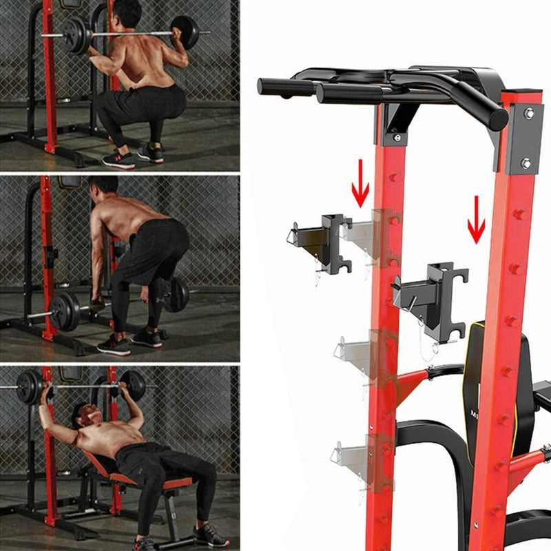 ZENOVA Power Tower Pull-Up Bars Dip Stand Pull Up Stations for Home Workout Strength Training Equipment