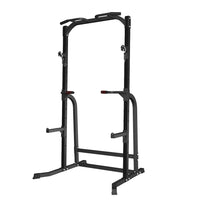 ZENOVA Power Rack Squat Stand with J-Hooks, Fitness Multi-Function Power Tower Dip Station Squat Stand, 800LBS Weight Capacity